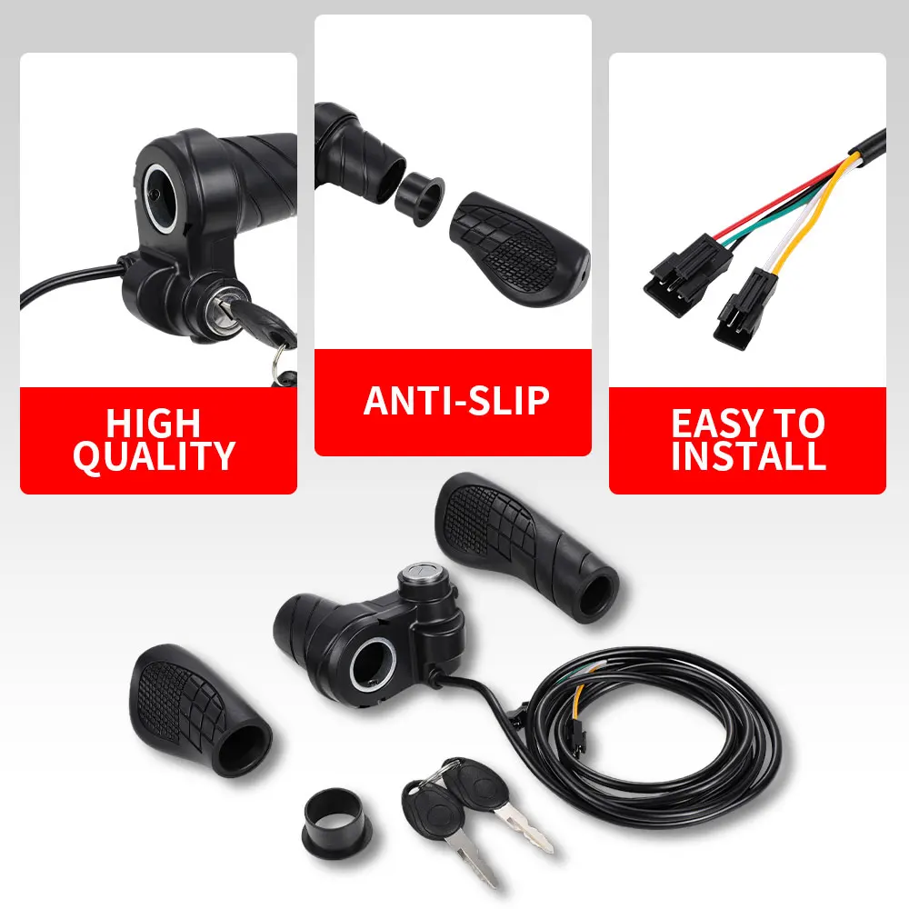 Motorcycle Throttle Turn Grip Handlebar Control Grip Accelerator motocross accessories For Ridstar Q20 electric dirt pit bike