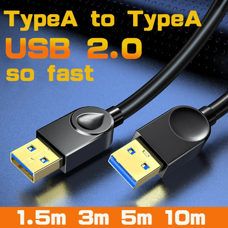 

2.0 USB Extension Cable Male To Male 1.5M 3M 5M 10M High Speed USB Extender Data Cable USB Extension Cord