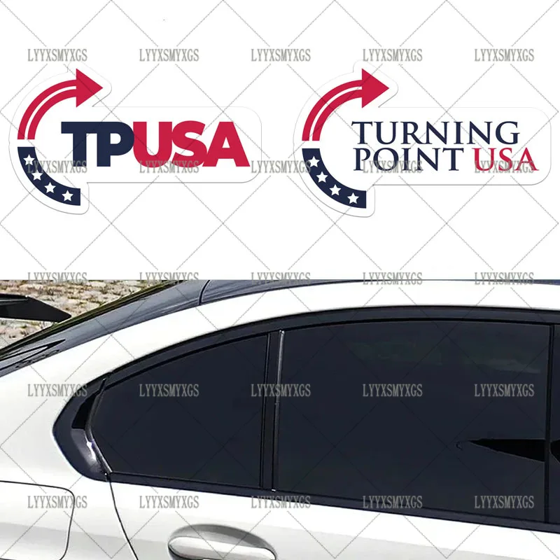 

Self-Adhesive Custom Turning Point USA Car Stickers Waterproof Sunscreen Vinyl Decal PVC Wholesale Car Decoration