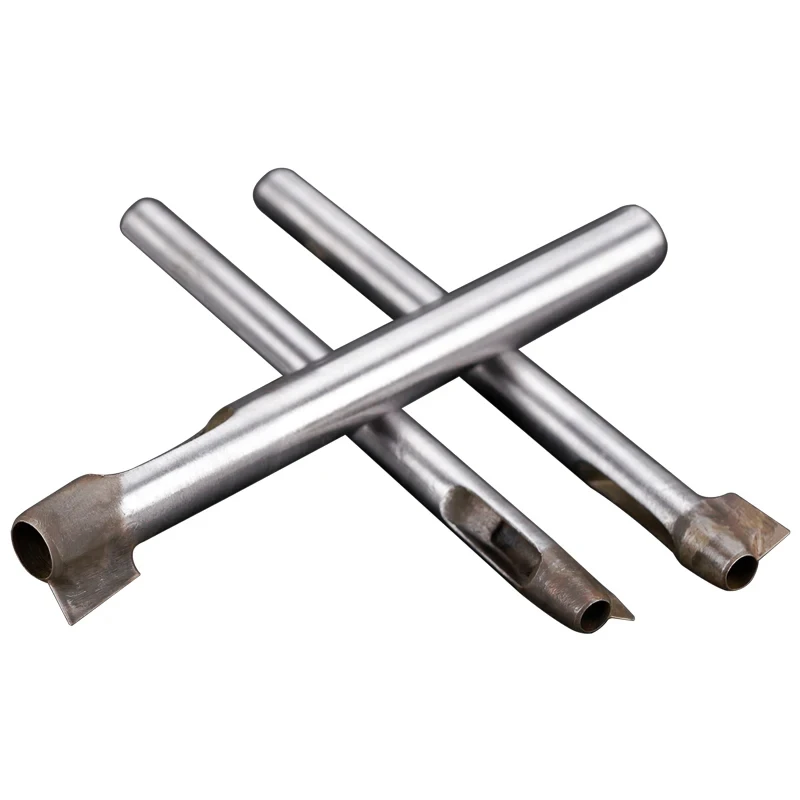 

3.0mm-8mm Leather Punching Tools With Holes And Tails Leather Craft Design Pattern Mold DIY Belts Sharp Punch Die Cut Leather