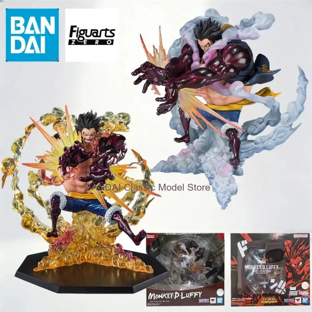 

Bandai One Piece FiguartsZERO Monkey D Luffy Gear 4 Lion Bazooka Normal & Special Color 180mm PVC ABS Collectible Figure