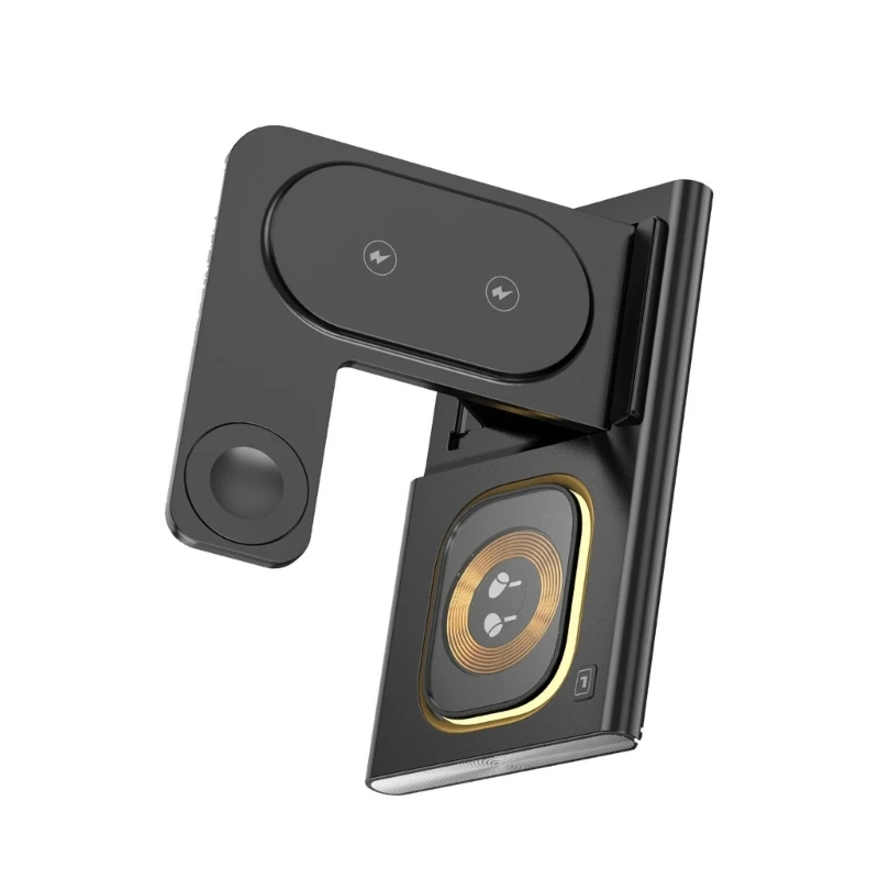 

Best Seller 3 in 1 Wireless Charging Station for Phone 16 15 14 and Watch Series with Earphone Compatibility
