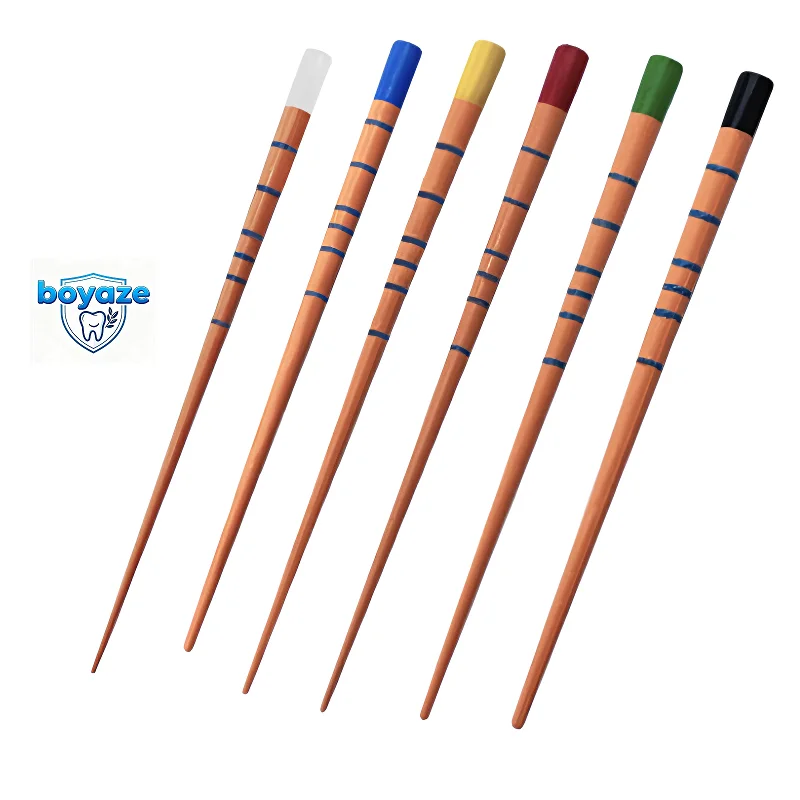 10 boîtes dentaires Gutta conique 02 04 06 15 # -40 #   F1 F2 F3 F4 F5 avec consommable de matériaux de dentisterie de papier absorbant d'endodontie d'échelle