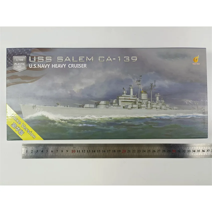 Very Fire VF700908DX 1/700 Scale USS Salem CA-139 US Navy Heavy Cruiser Military Assembly Model Kit