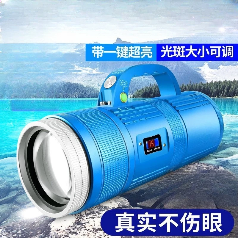 Nachtvislicht speciaal laserkanon voor sterke superhelder geel paars blauwe tafel zwarte put