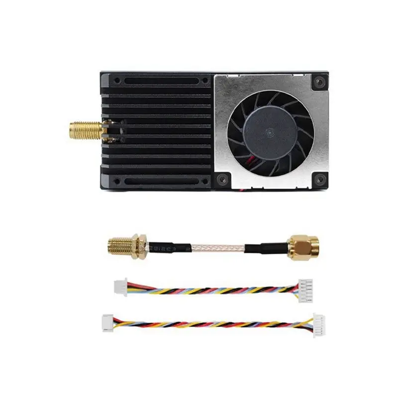 5.8G 5.5W VTX 25Mw 1000Mw 5.5W Power FPV Image Transmission Video Transmitter Forlong Range RC FPV Drone