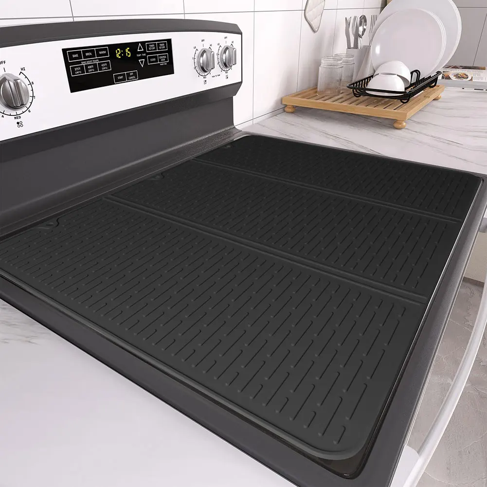 

Induction Cover Heat Insulation Non-slip Pad Easy To Clean Space-saving Solution