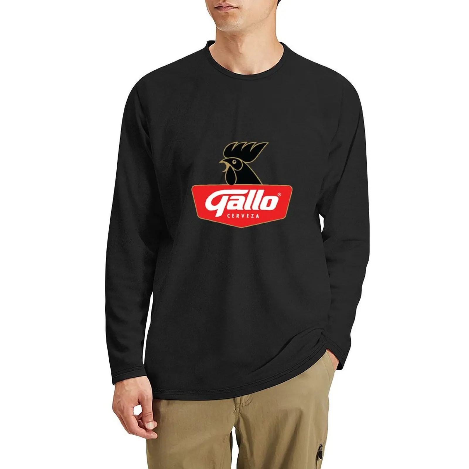 Cerveza Gallo - Guatemala Beer chapin Camiseta larga camisetas pesadas Camiseta de gran tamaño camiseta de secado rápido camisetas para hombres