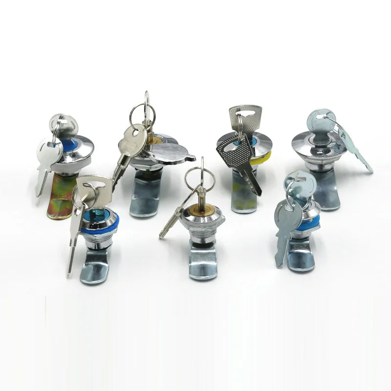 

2PCS MS401 Distribution Box Door Lock Universal Key Cabinet Lock Industrial Specific Lock Core 403 Electrical Box Tongue Lock