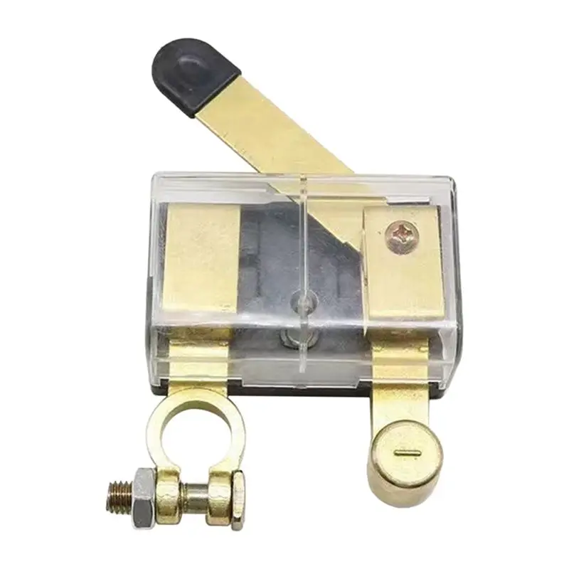 

ABXV-Car Battery Disconnect Switch Isolator Power Cut Off Knife Blade Switch For Marine Car Boat Negative Terminal