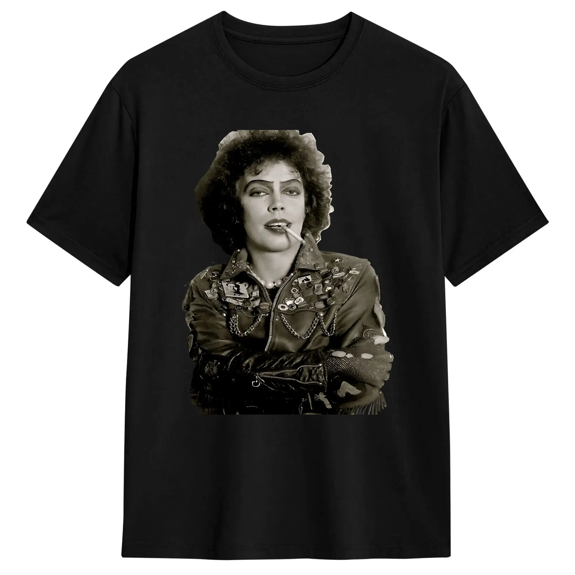 Frank N Furter T-Shirt Summer  Cotton T-Shirts For Adult Casual Tshirt Short-Sleeved Funny Tees