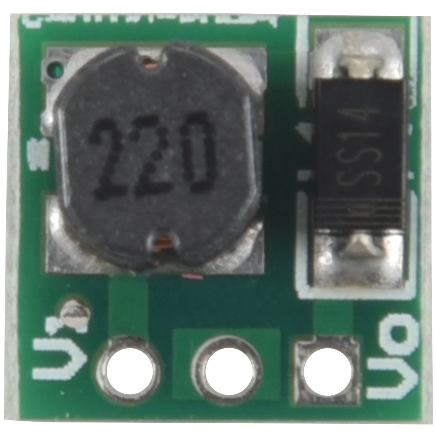 0.9-5V To 5V DC-DC Step-Up Power Module Voltage Boost Converter Board 1.5V 1.8V 2.5V 3V 3.3V 3.7V 4.2V To 5V Green