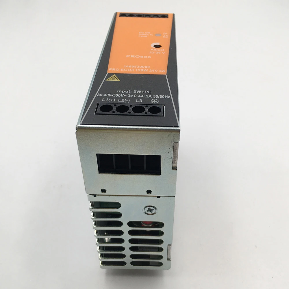 New PRO ECO3 120W 24V 5A Three Phase Switching Power Supply For Weidmuller 1469530000