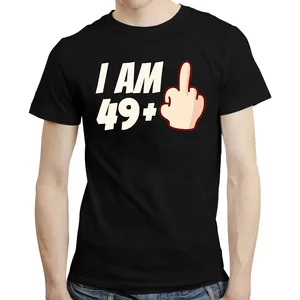 المستوى 50 سنة 1974 50th عيد ميلاد هدية تي شيرت الرسم القطن أناقة الشارع قصيرة الأكمام مستديرة Harajuku فضفاضة تي شيرت أفضل 12 هدية للذكرى السنوية الخمسين للمبيعات - رقم 4