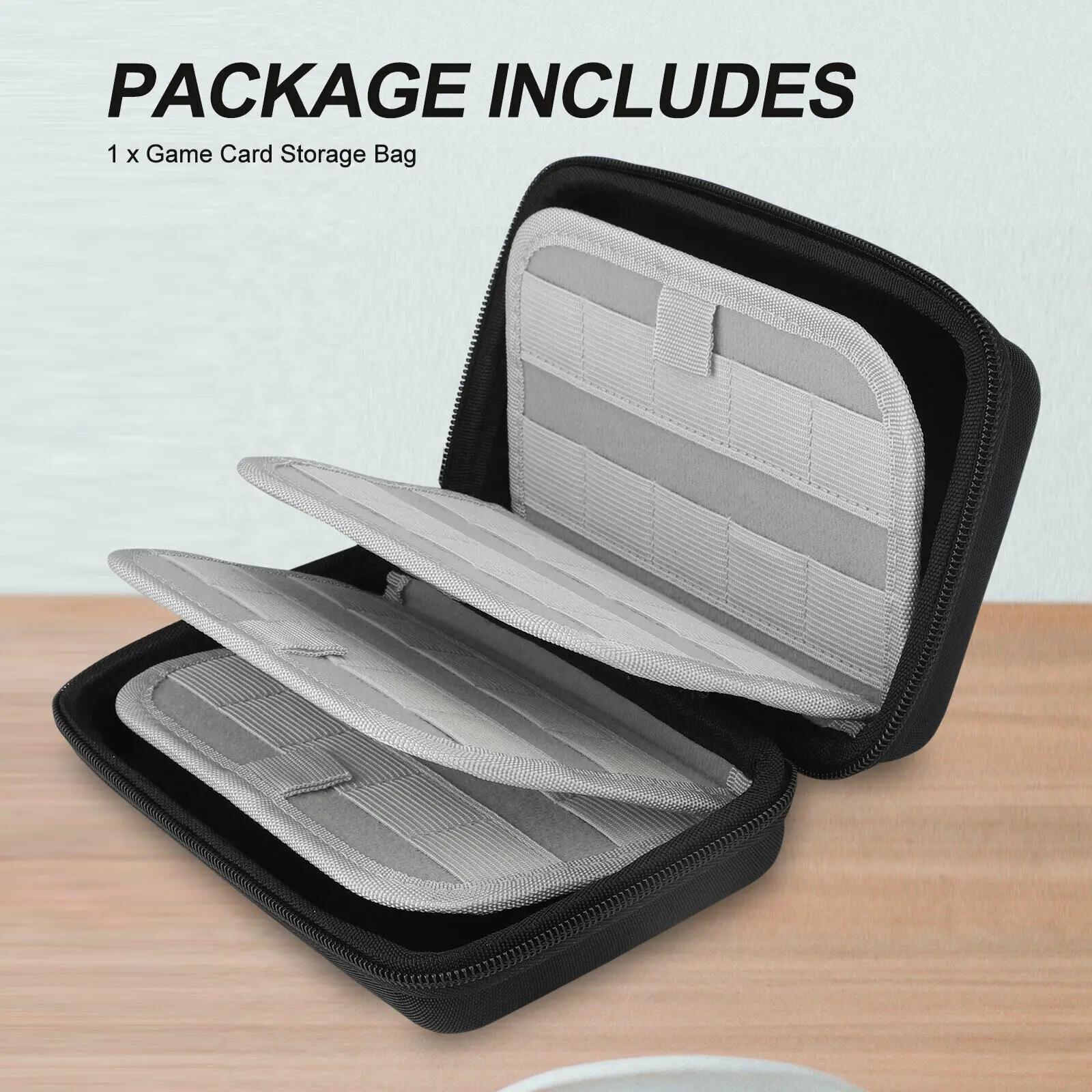 80 Game Case Memory Card Holder Storage Bag Carrying Pouch Organizer for Nintendo Switch/Vita /SD Card Cartridge