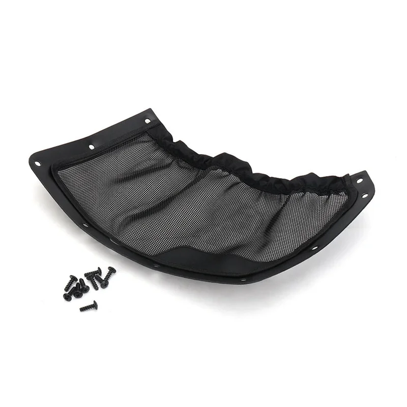 

UTV Front Seat Back Storage Pocket Net Cover Rear String Bag Mesh Holder Black For Can-Am Defender HD7 HD8 HD9 HD10 MAX