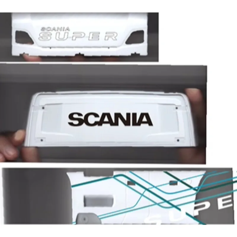 จําลองของเล่นรถ SUPER UV สติกเกอร์ตกแต่งสําหรับ 1/14 Tamiya RC รถบรรทุกรถบรรทุก Scania 770S 56368 56379 อุปกรณ์เสริม