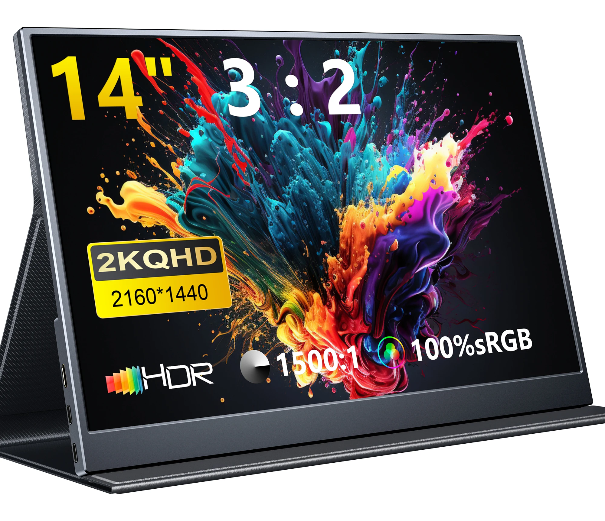 yZ[zAmoudo 14C` m[gp\RpXN[GNXe_[ 2160*1440P IPS |[^uj^[ USB-C HDMI|[g Windows Mac Switch PS5 XboxΉ