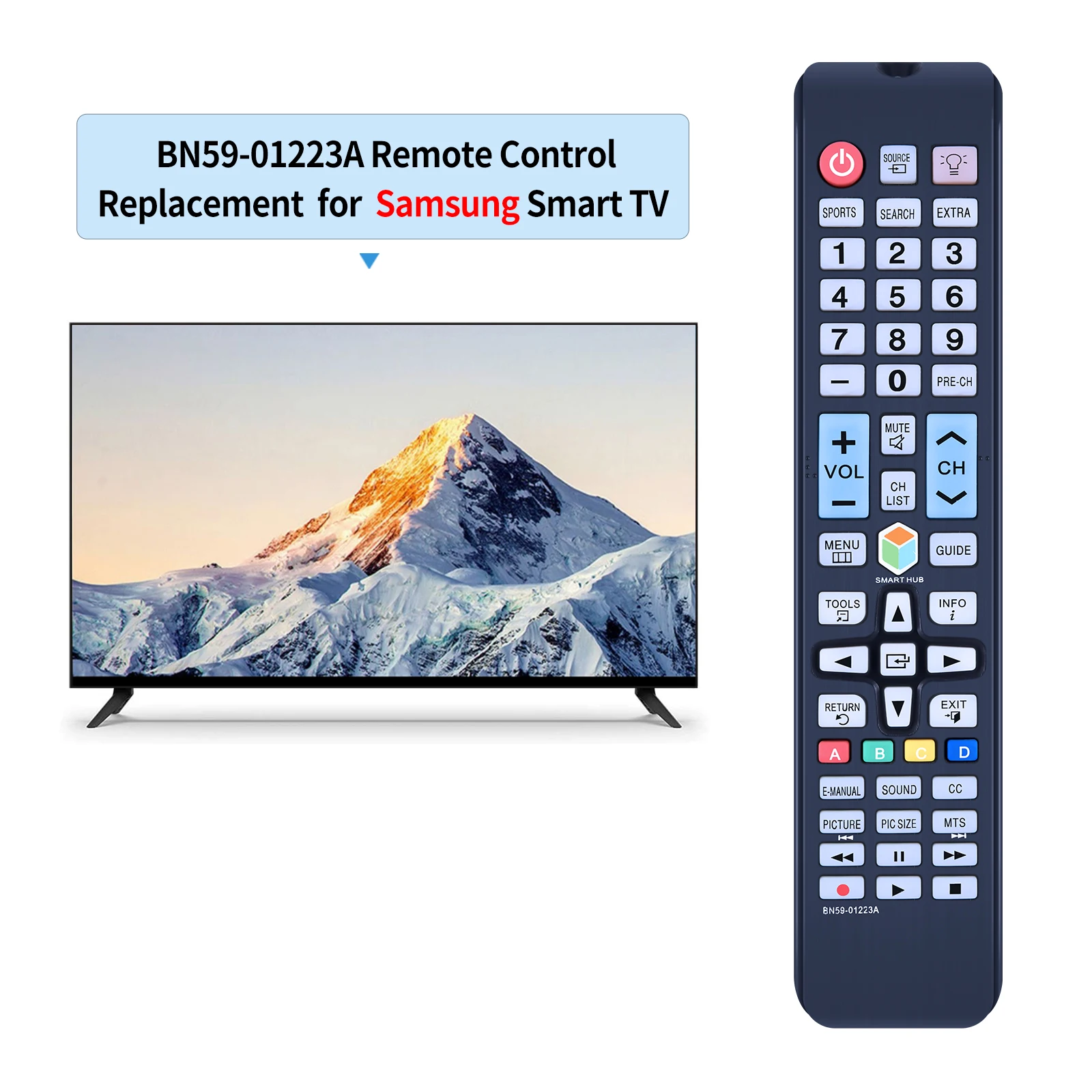 Новый универсальный телефон ODM для Samsung UN55JU6500 UN60JU650 TV