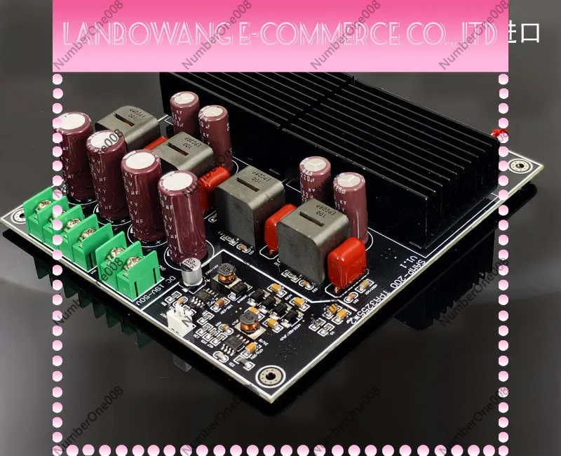 SAMP-200 Dual Core TPA3255 HiFi 2 Channel Amplifier Board 600W+600W New Energy Saving Version Digital Audio Amp Module