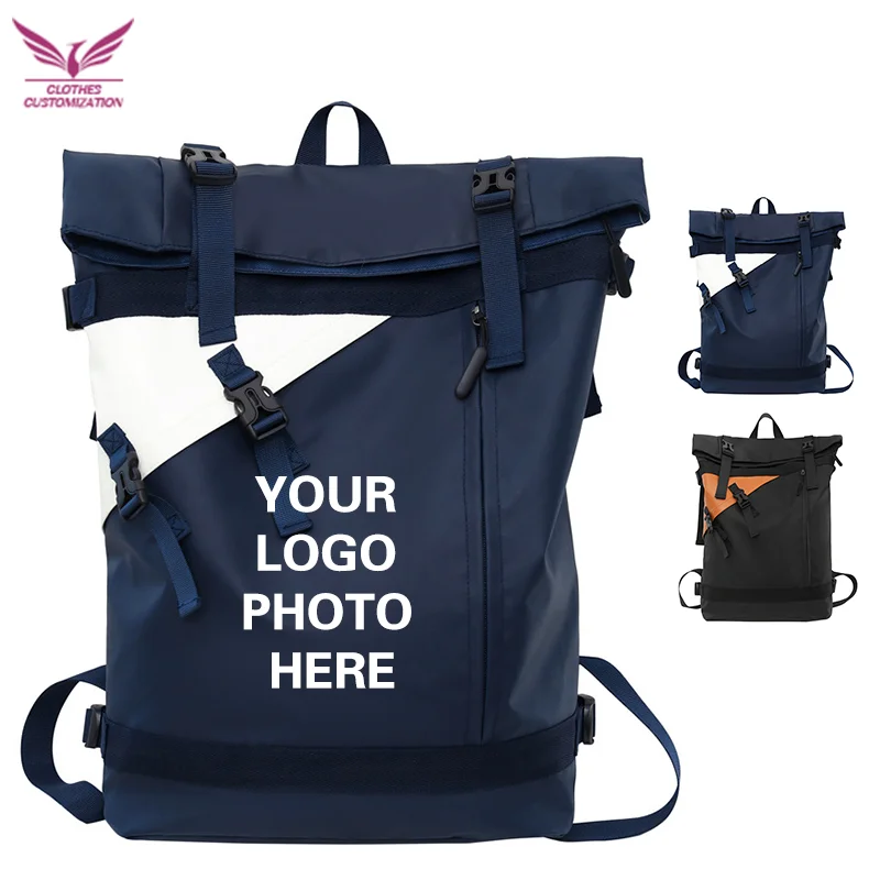 Custom Outdoor Large Capaci Waterproof backpack basketball Sports Bag for Men pritn logo Traveling Hiking oulder Bag DIY photo