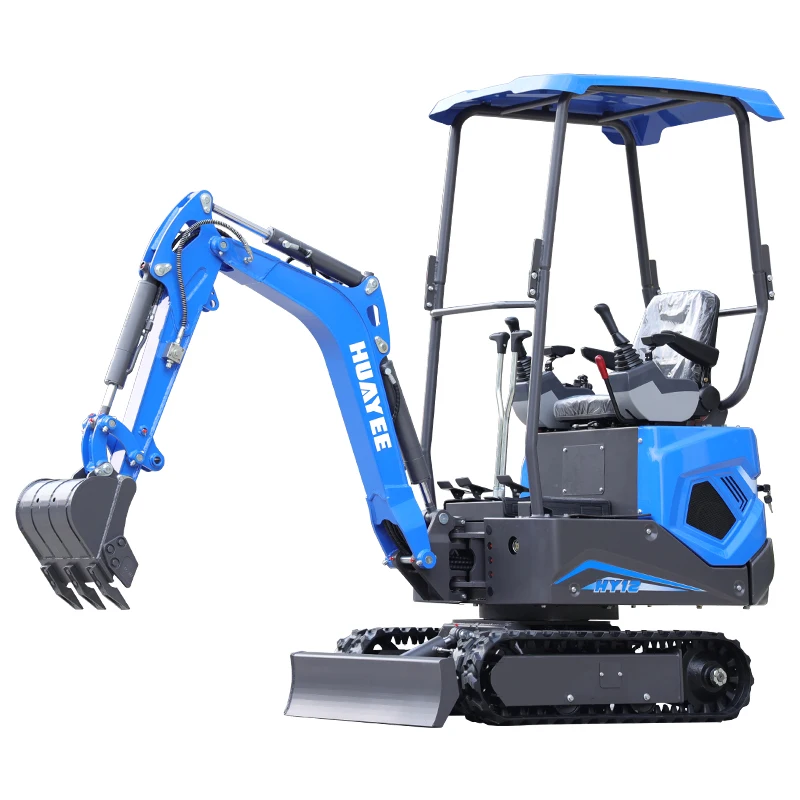 

High Quality Mini Excavator Digger 1 Ton Customize Multifunctional Crawler Excavators Escabadora Fast Delivery Mini Excavator