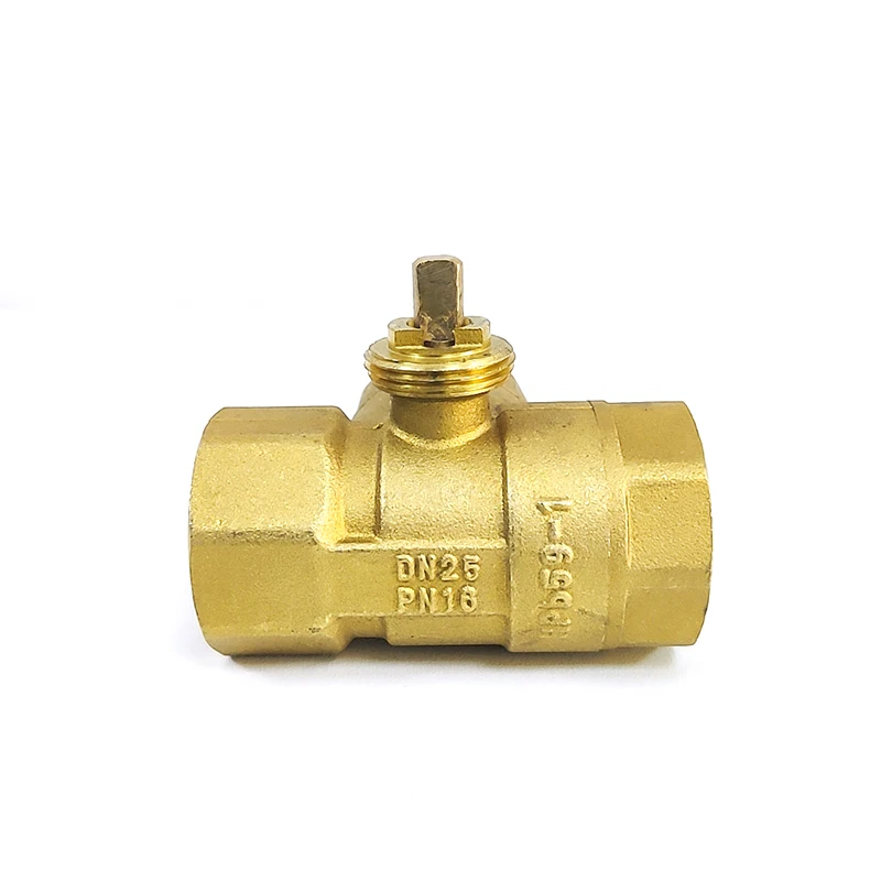 3/4inch Brass Three Way L Type Female Thread Motorized Ball Valve