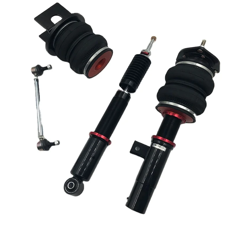 Premium, Customizable and Adjustable 32 Ways 16 Ways Levels Rubber Air Suspension Kit for corolla ,  and Other Car Models