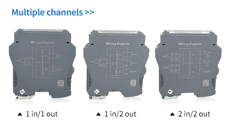 PT100 PT1000 Temperaturtransmitter 4-20mA RTD Temperaturmodul Signalkonverter DIN-Schienenmontage – Detail 5