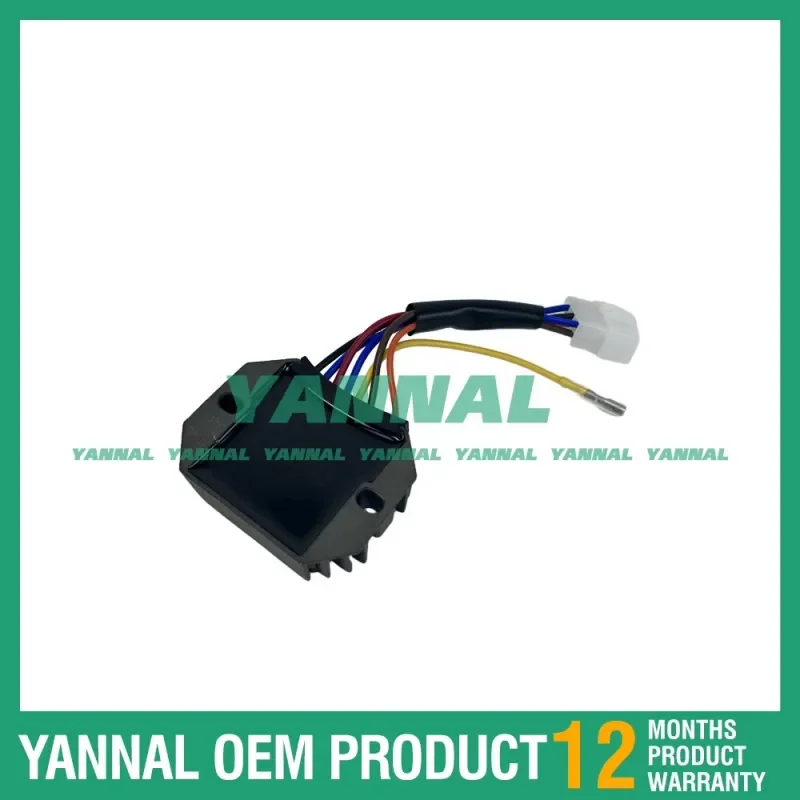 For Yanmar 3TNE74 voltage regulator rectifier 119653-7771011 119653-77711 12V