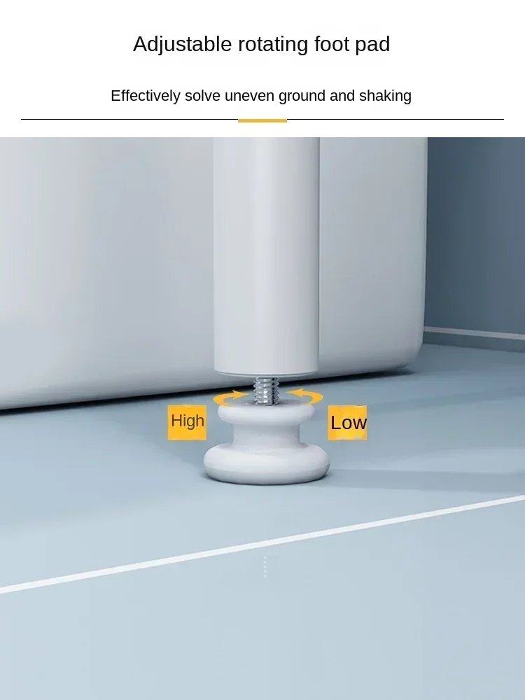 Floor-Standing Wall-Mounted Toilet Bath Toilet Bathroom Storage Rack