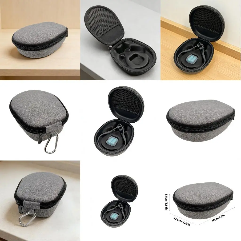 Hard EVA Travel Storage Case for AS600/650/700 Bone Conductions Headphones Bump and Scratch Protections