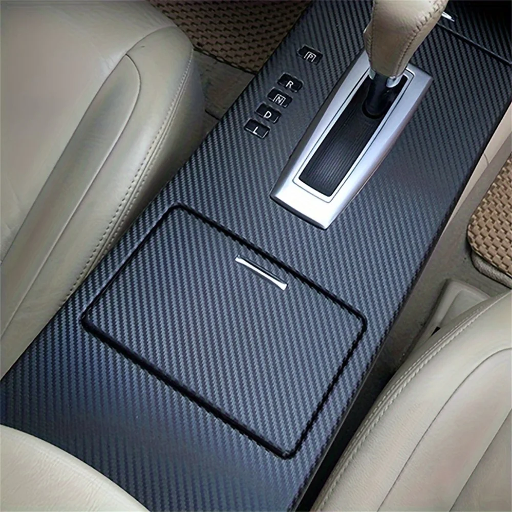 For Nissan Teana J32 2008 2013 Interior Central Control Panel Door Handle Carbon Fiber Stickers Decals Car styling Accessorie