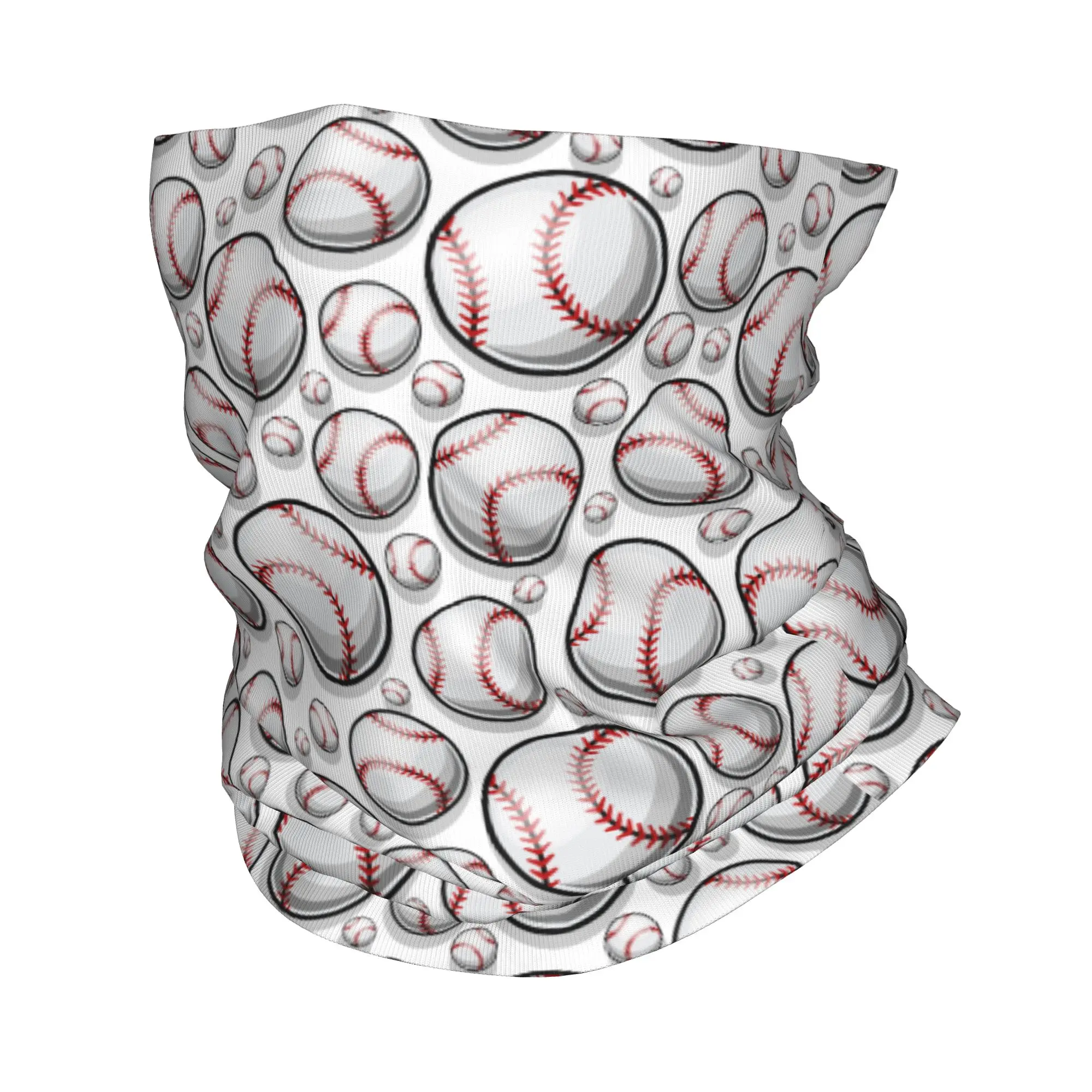 ผ้าพันคอแบบหลอดสำหรับกีฬาซอฟต์บอล เบสบอล ปั่นจักรยาน สำหรับผู้ชายและผู้หญิง ใช้เป็นผ้าคลุมหน้าและผ้าพันคอ