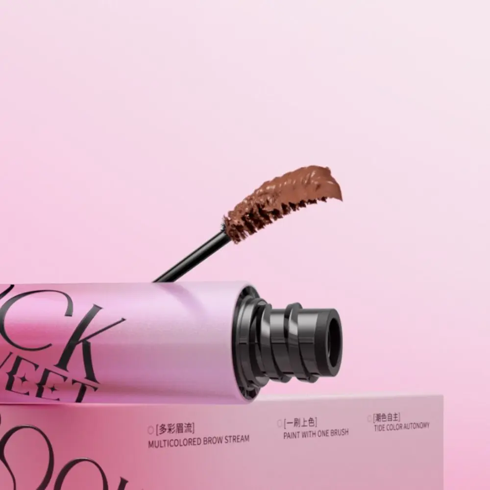 Enhancer Wasserdichte Augenbrauen-Tönungscreme, schnell trocknend, glatt, flauschig, Augenbrauen-Mascara-Creme, langanhaltendes Augenbrauen-Färbemittel-Make-up