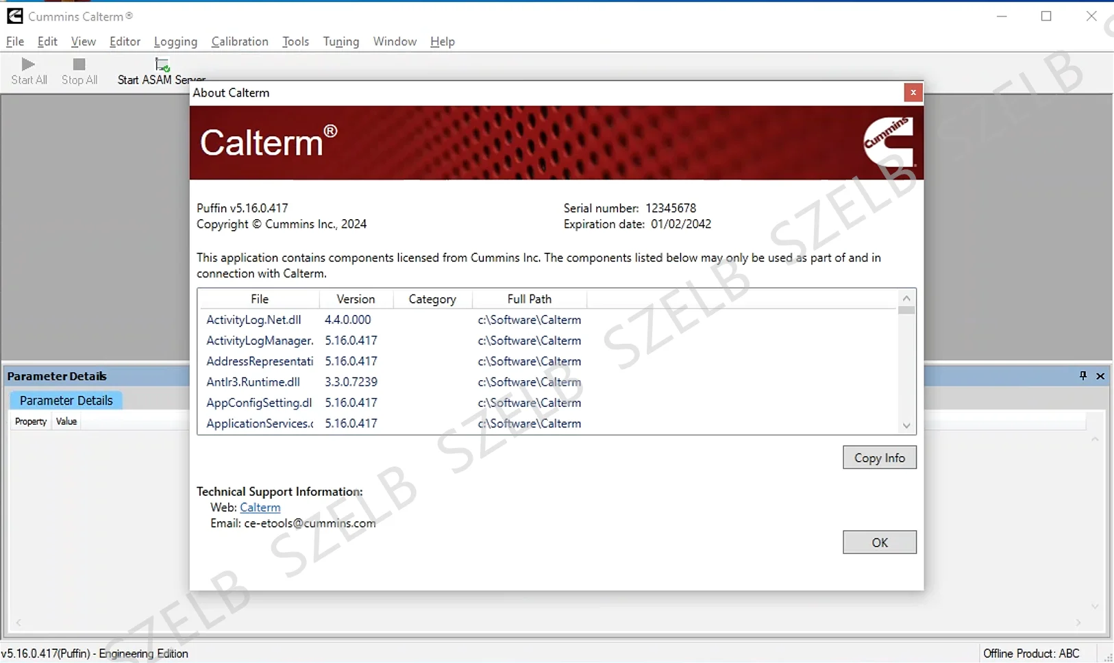 أحدث برنامج CUMMINS INSITE V9.1/8.9 + calterm 5.16 برنامج تشخيص المحرك رمز الخطأ اختبارات المحرك تعديل إزالة ECM