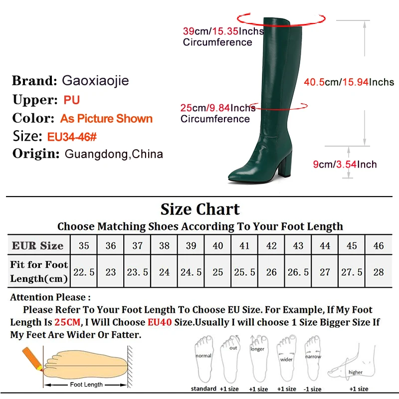 White Long Boots Women High Heels 2024 New Party Knee-High Boots Fashion Pointy Autumn Winter Female Shoes Botas Mujer 44 45 46