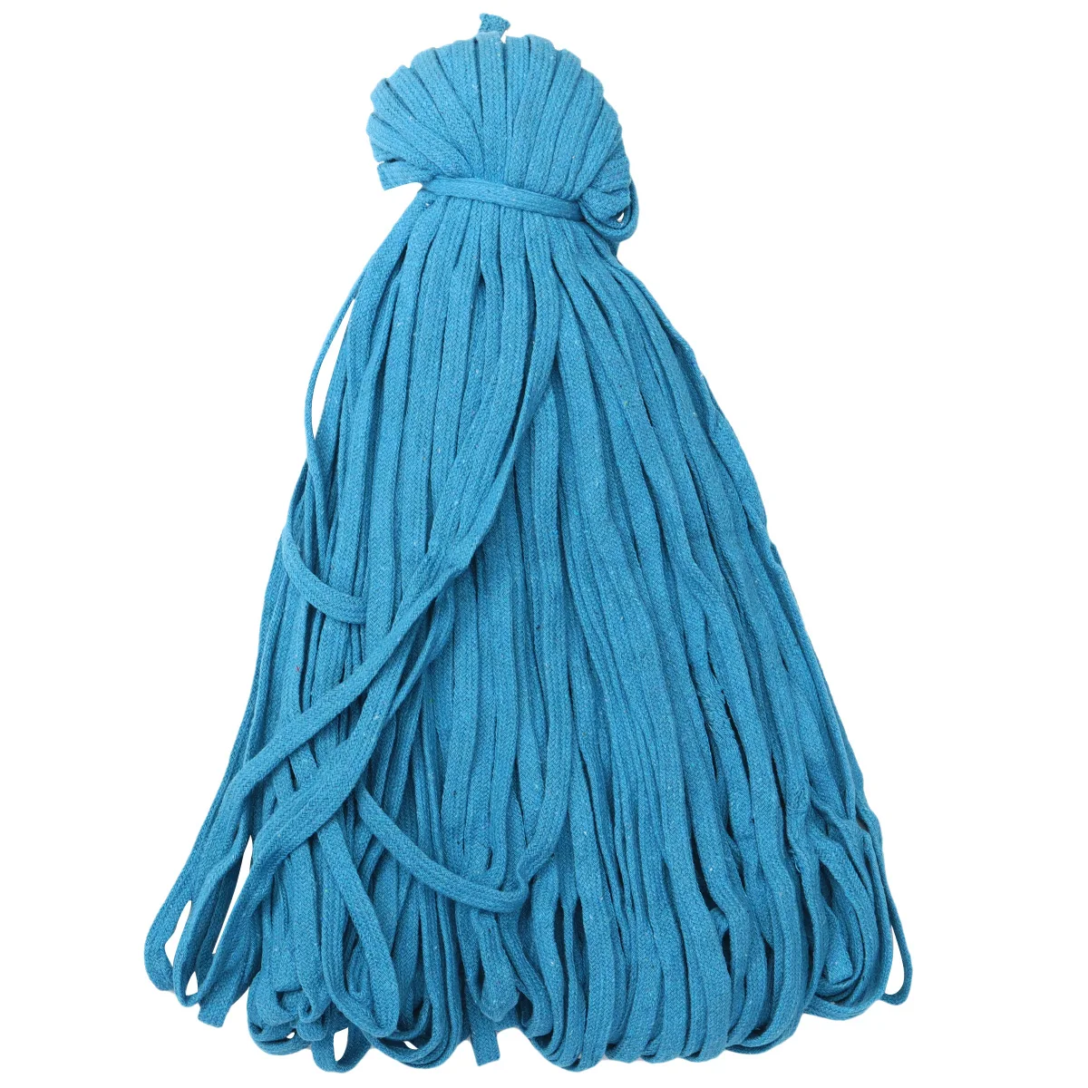 

85M Cotton Braided Non Fading Tough Shoelace Costume Bag Rope Shoelace Bag Cotton Flat Rope Strap Clothes Line