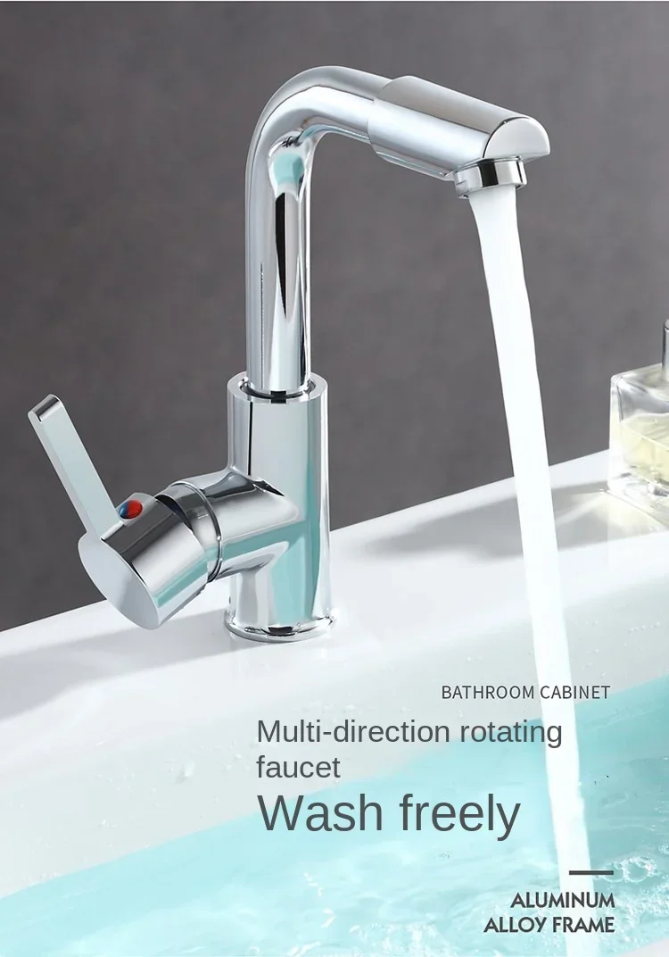 

Kitchen Faucets Kitchen Sink Water Tap Deck Mounted Stream Sprayer Head Cold Taps Bathroom Hot and Cold Faucet