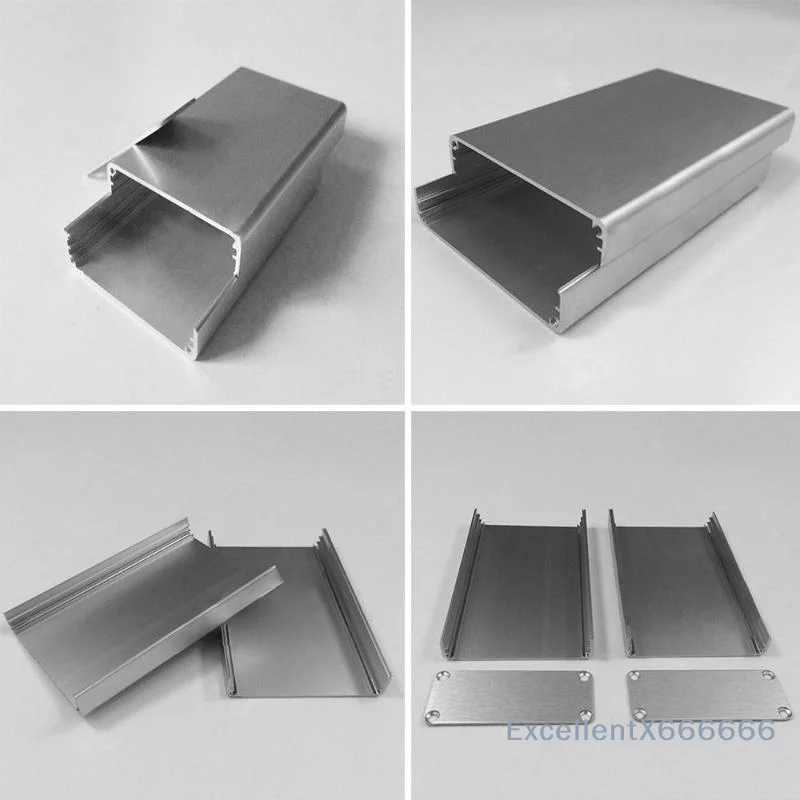Workshop Use Aluminum Electronic Project Box Split Type Shielding Instrument Case for Circuit Assembly Repair