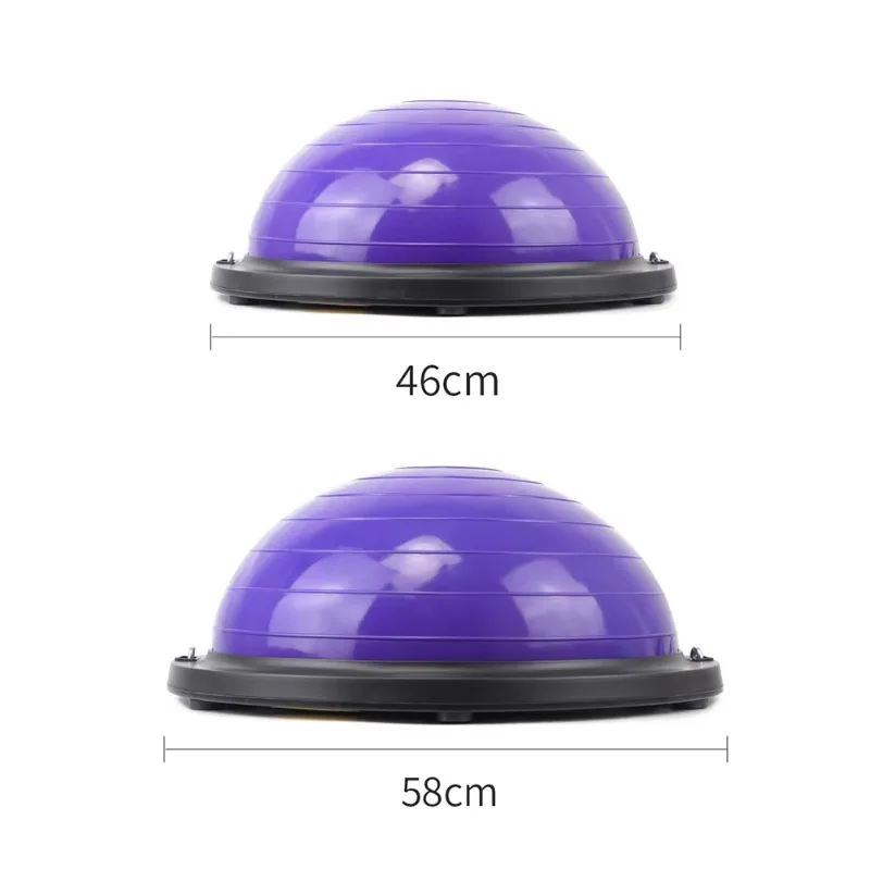 

YTYIN Manufacture Professional Custom Half Balance Balls For Yoga Pilates