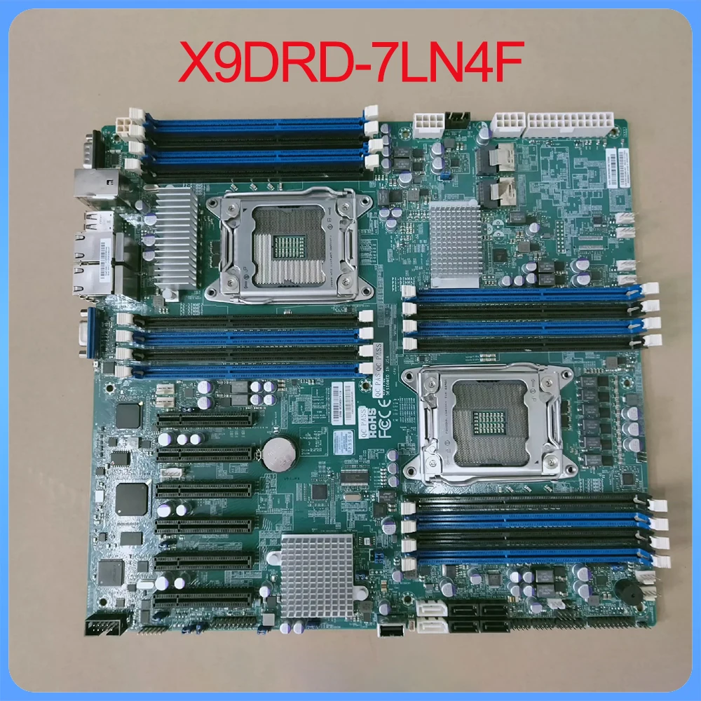 X9DRD-7LN4F For Supermicro Server Motherboard  2011 Dual X79 E5-2600 Family ECC DDR3 LGA2011 PCI-E 3.0