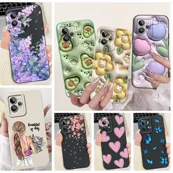 Love Heart Girly Phone Cover For Realme GT2 Pro Case Realme GT Neo2 GT2 GT Neo 3T Funda Soft Matte Silicone Lens Protection Capa