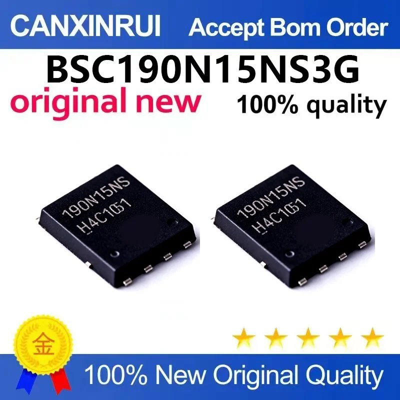 （5pcs-100pcs）Brand new original BSC190N15NS3G package TDSON-8 field-effect MOS transistor N-channel 150V50A