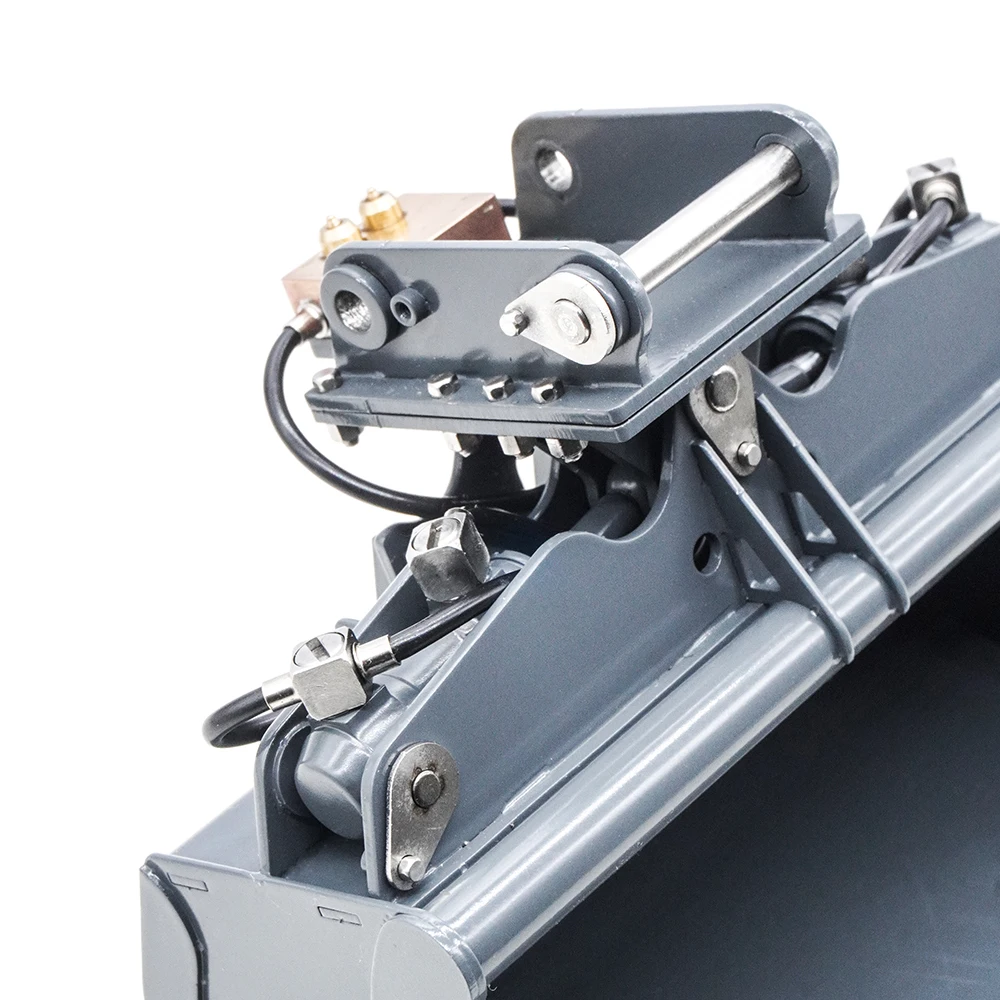 CUT HOBBY RC 1/14 LR914/920 Excavator Model Upgrade Parts All Metal Adjustable Angle Wide Bucket C914-07
