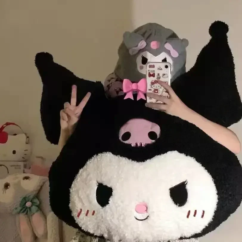 Sanrio My Melody Kuromi pluszowe lalki zwierząt kreskówki nadziewane zabawki śliczne miękkie pluszowe poduszki poduszka dziewczyny urodziny prezenty bożonarodzeniowe