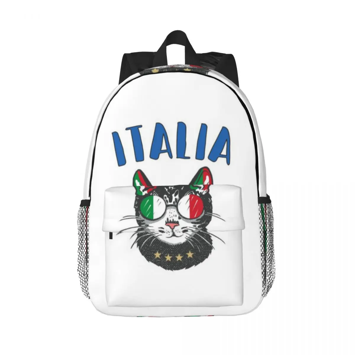 

Vintage Italy Flag Car Italian Pride Backpack Hot Sale Daypack Boys Girl BookBag Shoulder Bags for Men Women Children School Bag