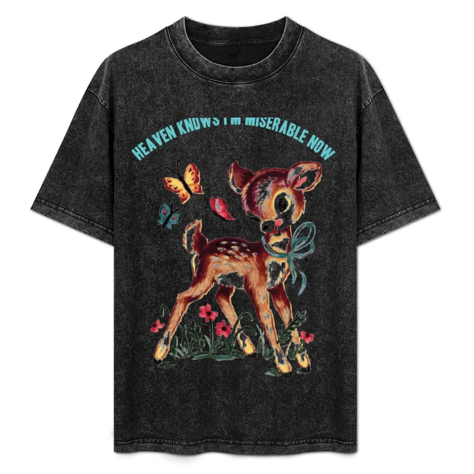 

Heaven Knows I&x27;m a Miserable Now (The Smiths) T-Shirt Sports Basic Short Sleeve T-Shirt