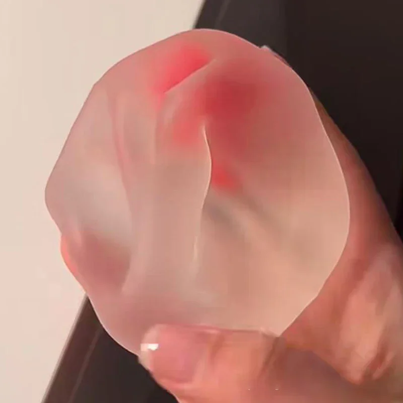 1 Piece Relieve Stress And Vent Anger Props Strawberry Mochi Squeeze Toys Slow Rebound Stress Relief Toy For Friends