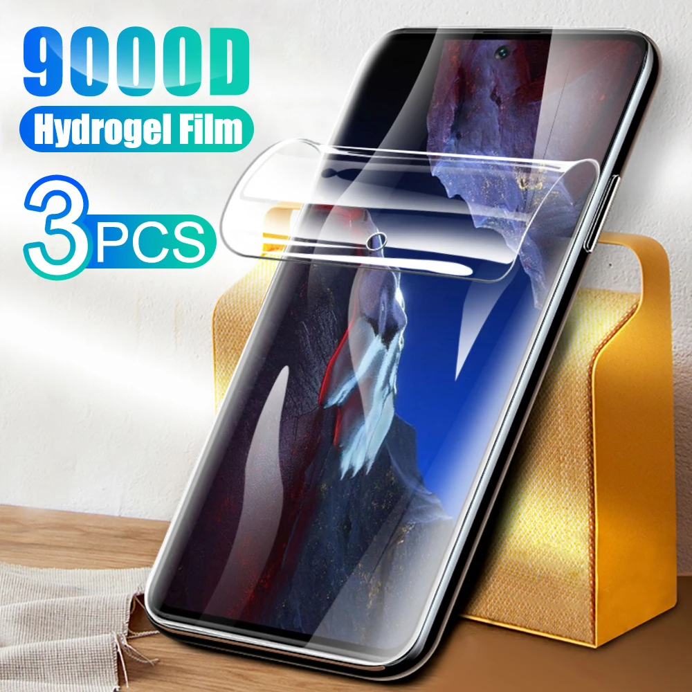 Película de hidrogel suave para pantalla frontal, cubierta protectora transparente para teléfono Xiaomi Poco F5 Pro de 6,67 pulgadas, PocoF5, poxo F 5 pro, F5pro, 3 uds.